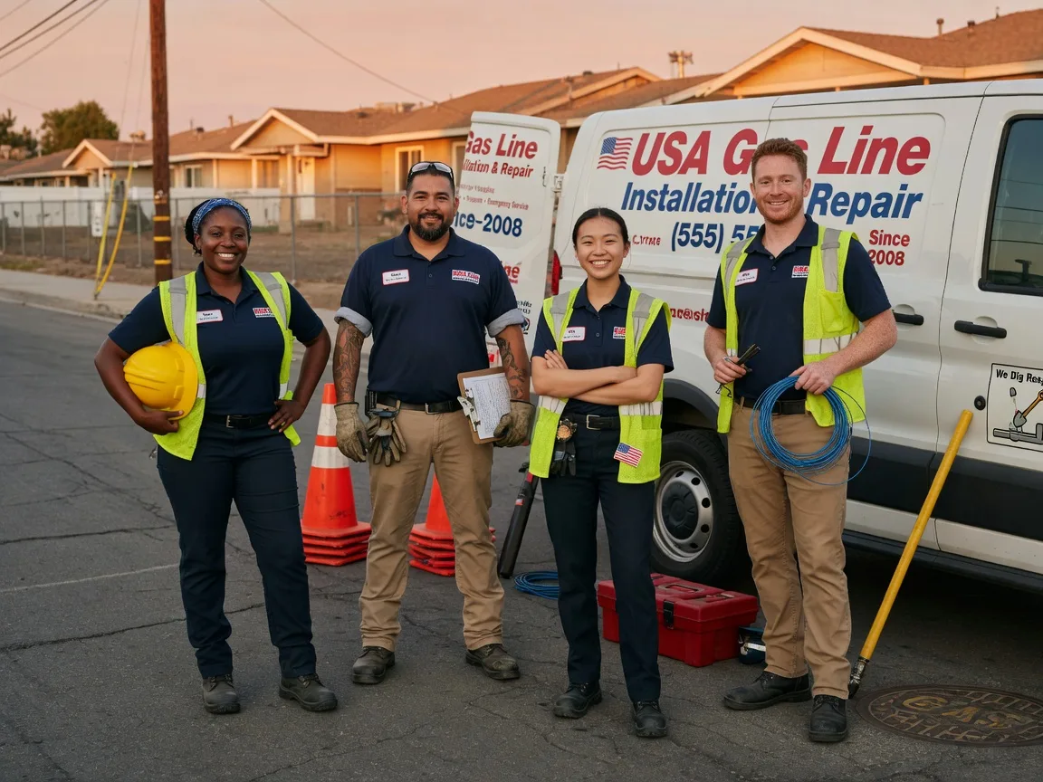 Gas Line Installation company in Simpson, IL